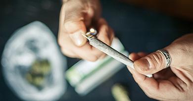 Joint de cannabis